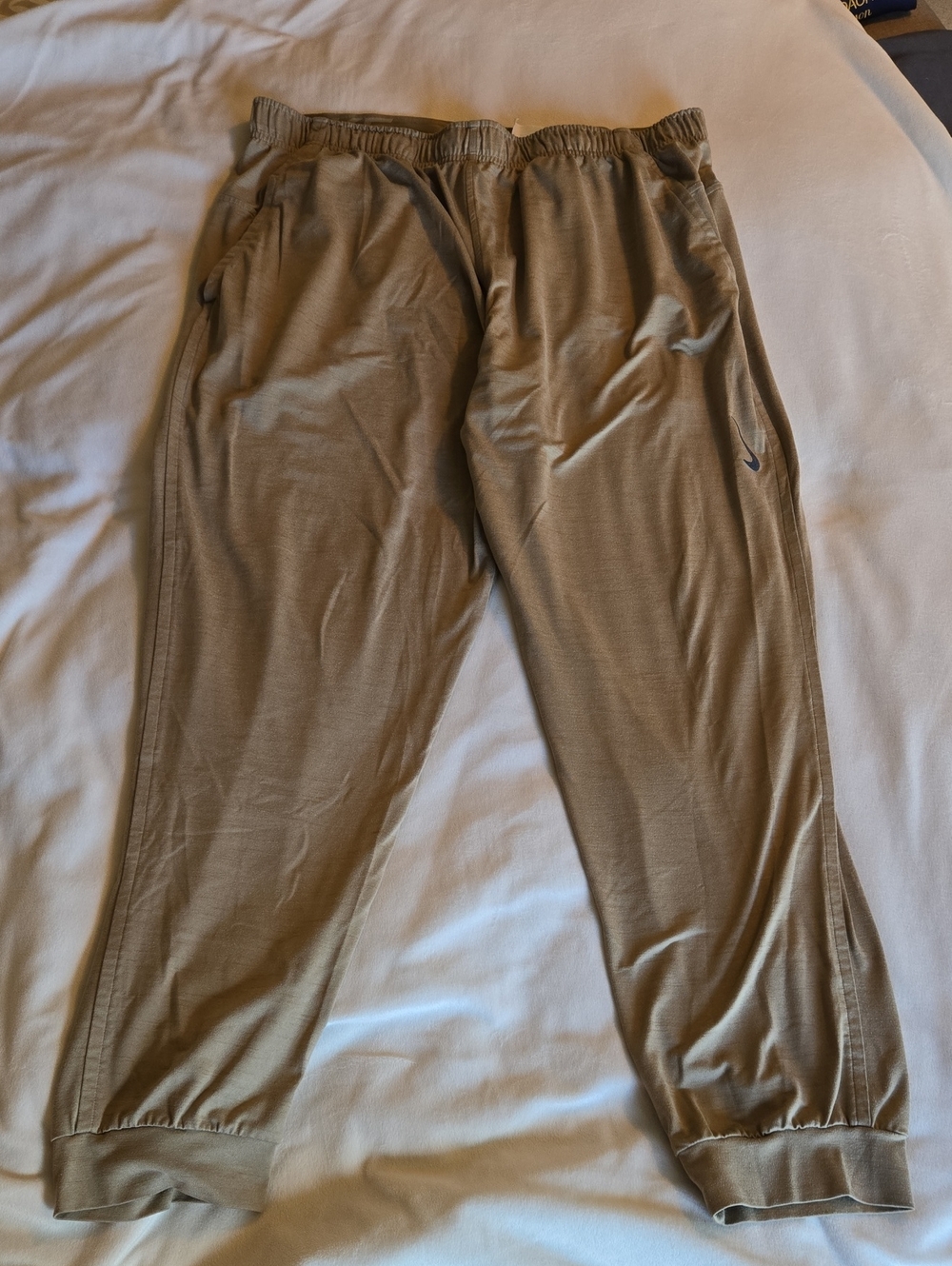 Nike Men's Tan Jogger Sweatpants